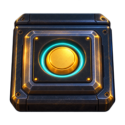 Pressed control button board sprite